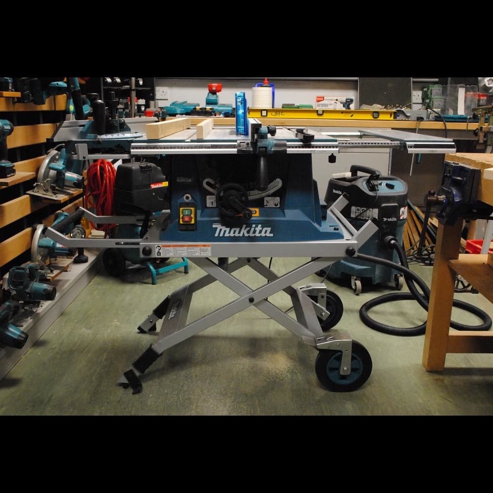 10 in. Portable Table Saw with Stand
