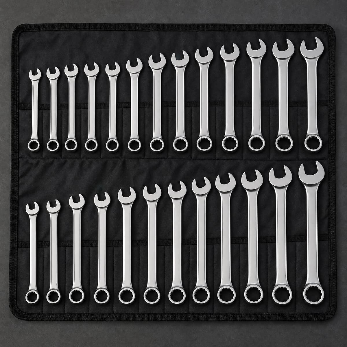 22-Piece Combination Wrench Set