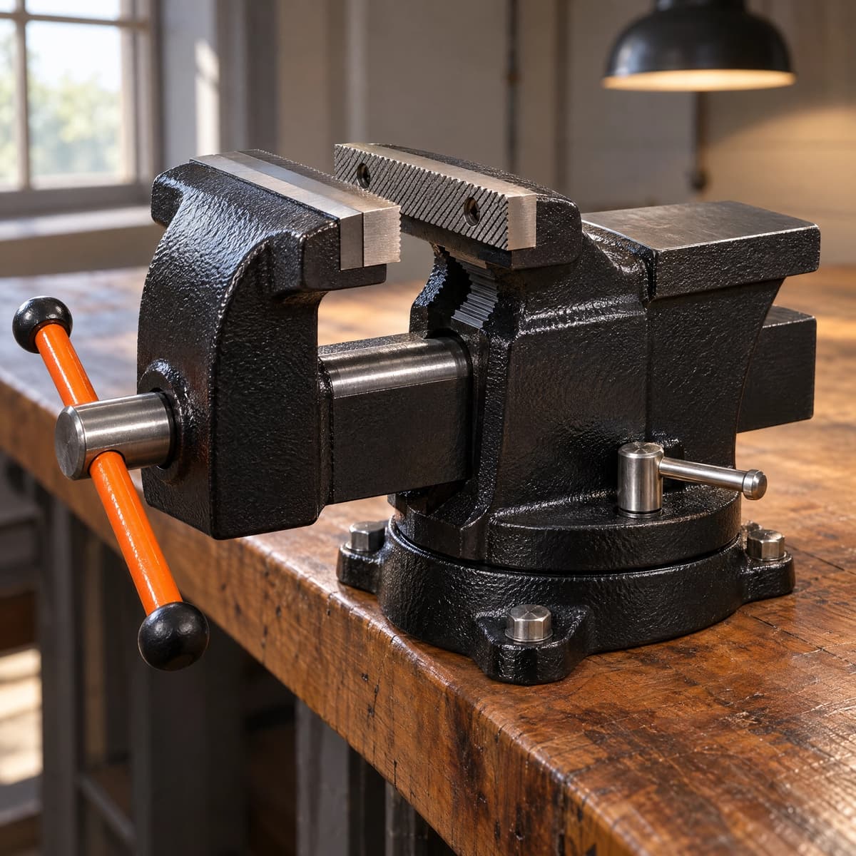 6 in. Cast Iron Bench Vise