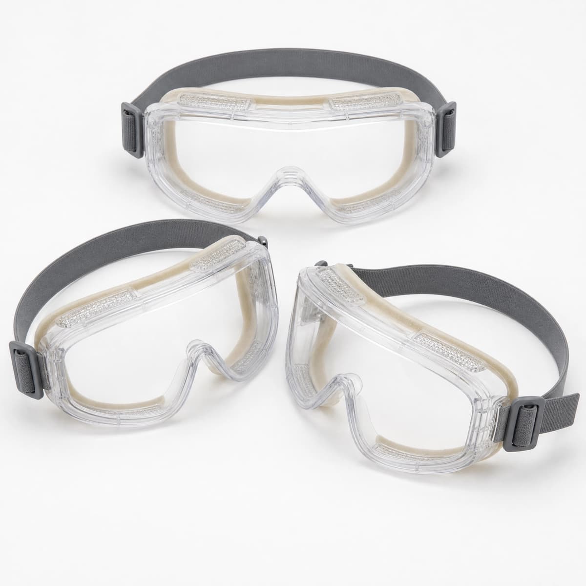 Anti-Fog Safety Goggles (3-Pack)