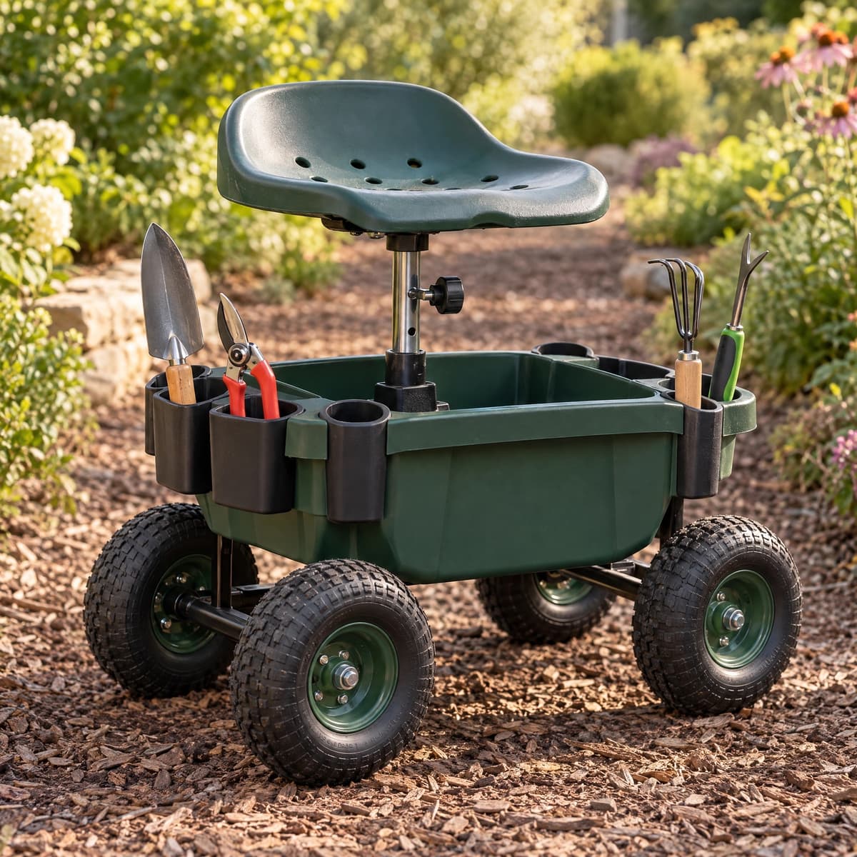 Rolling Garden Tool Cart