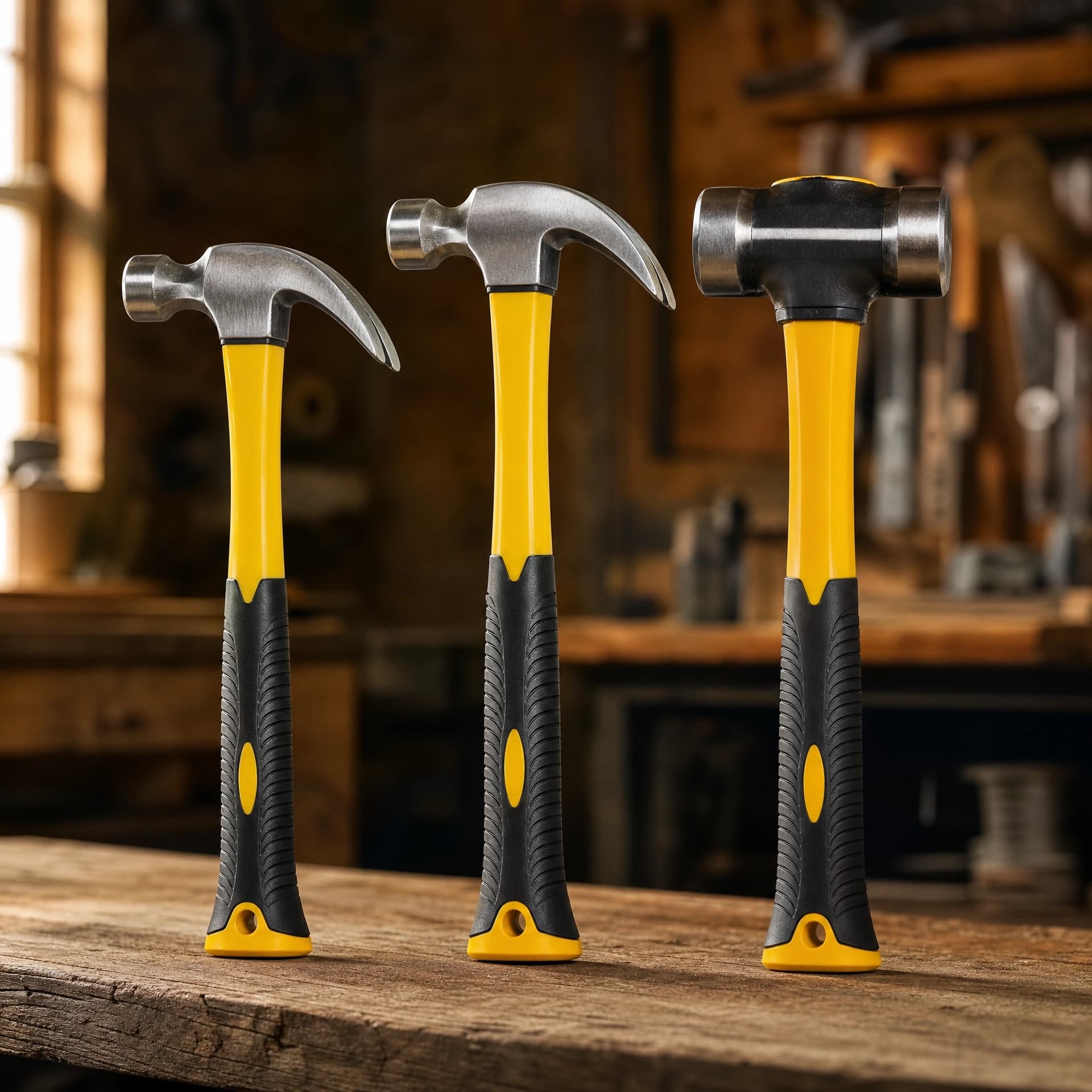 3-Piece Anti-Vibration Hammer Set