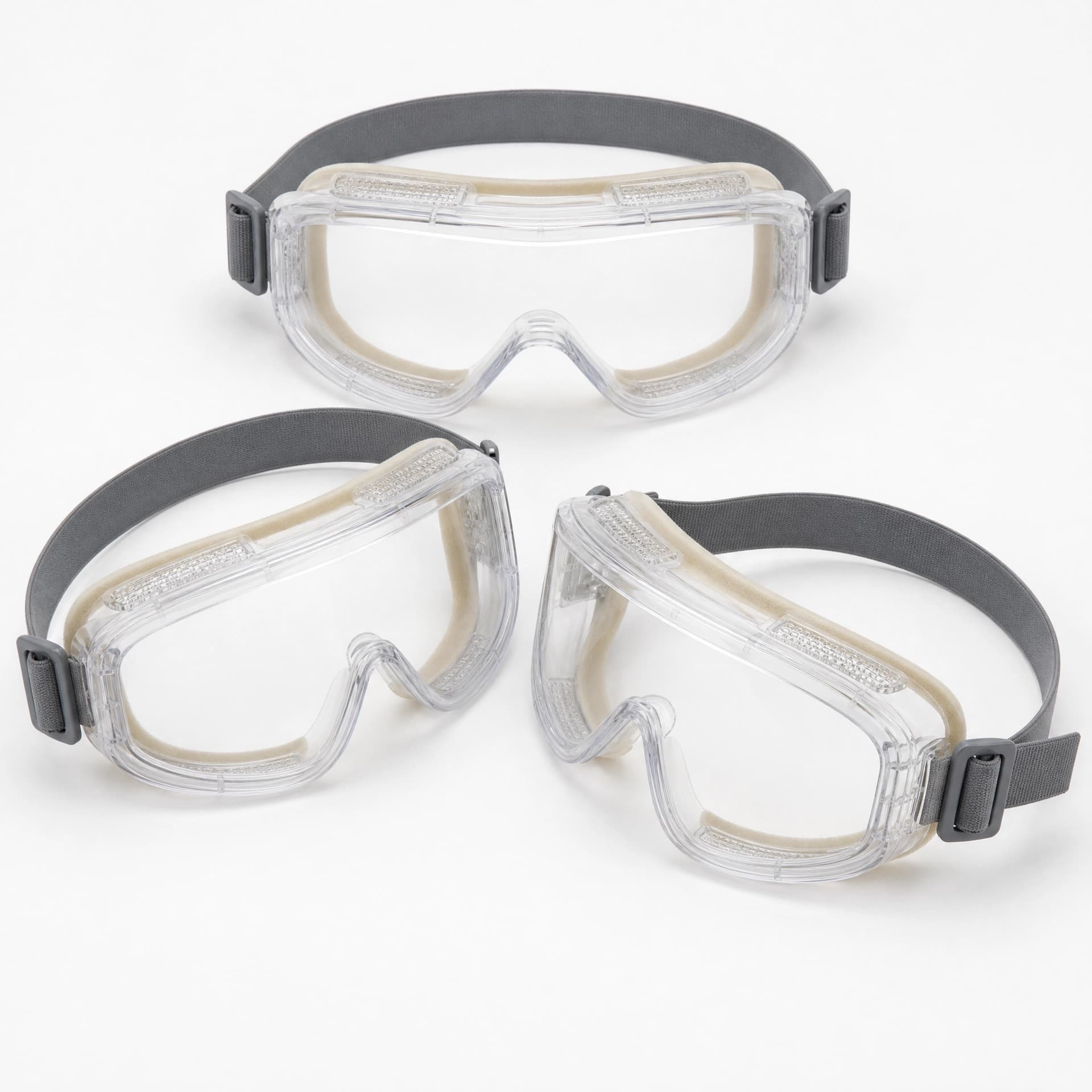 Anti-Fog Safety Goggles (3-Pack)