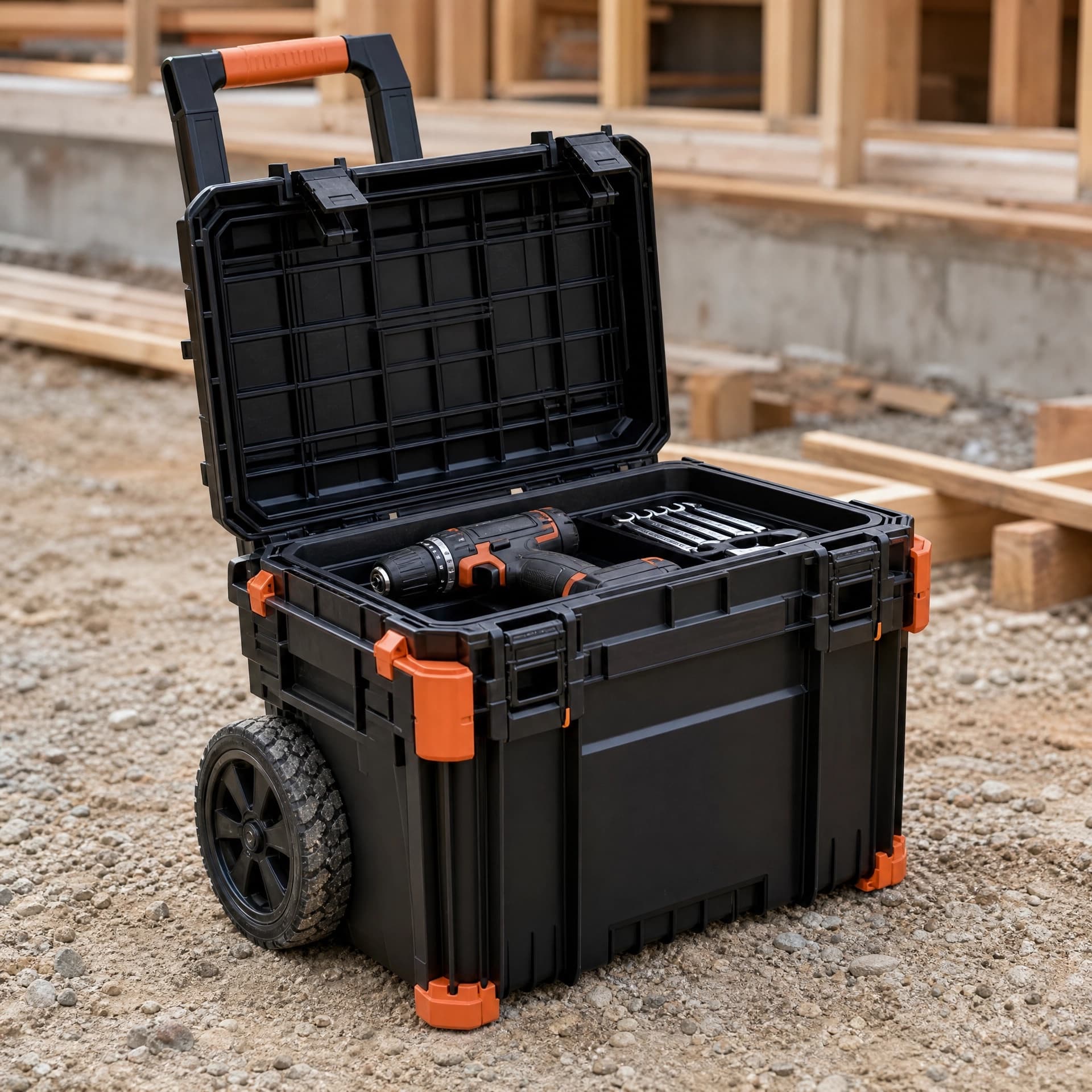 Jobsite Rolling Tool Box