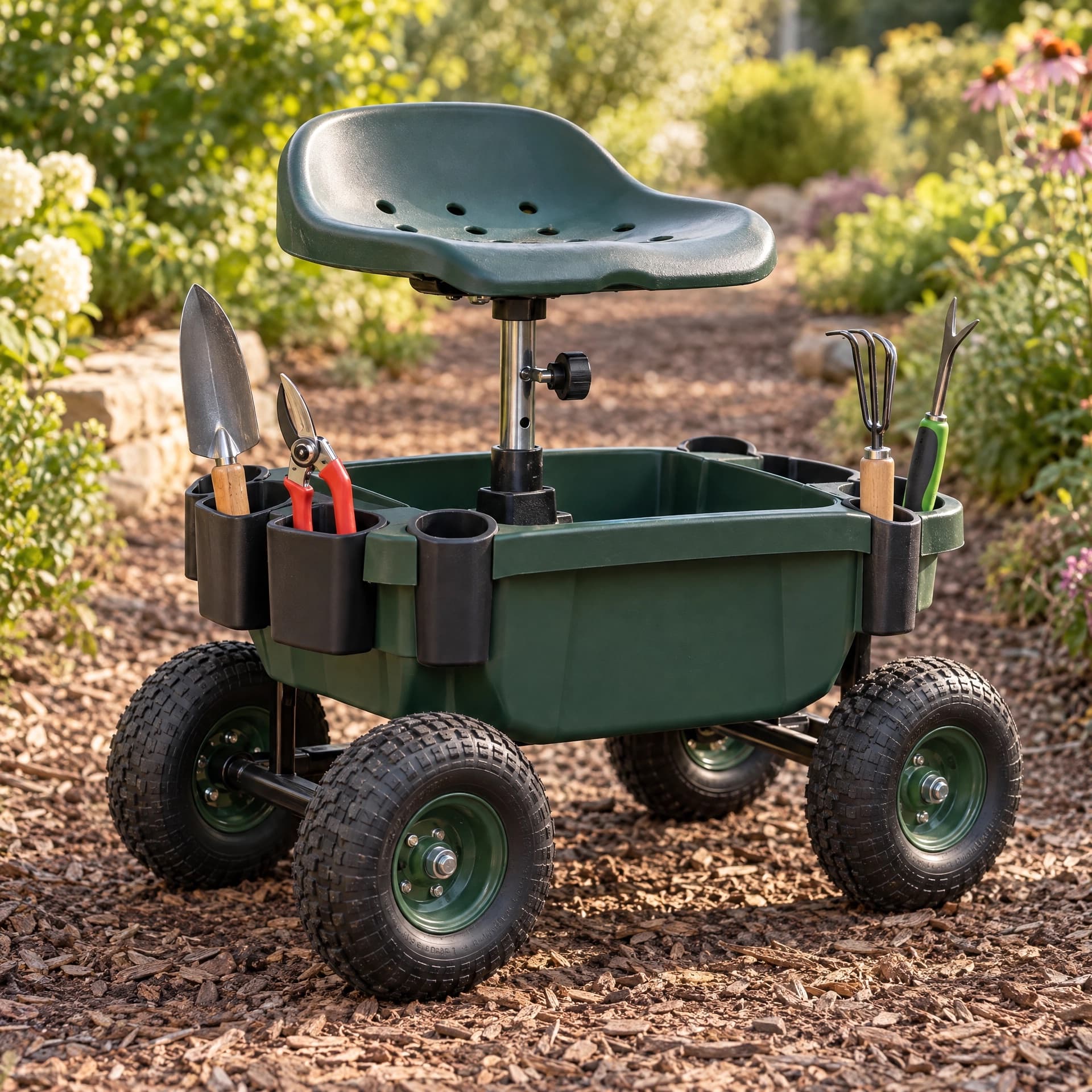 Rolling Garden Tool Cart