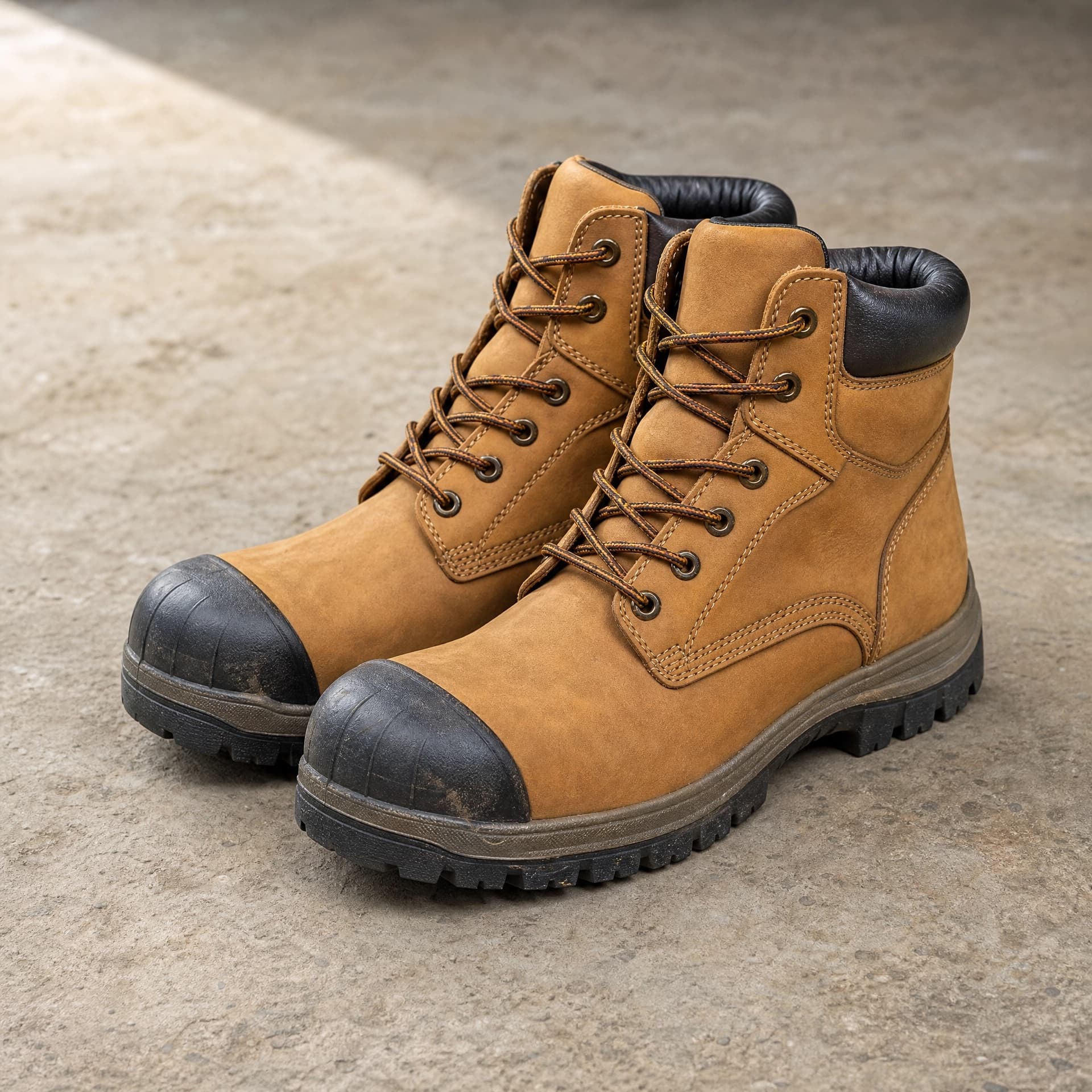 Steel-Toe Waterproof Work Boots